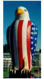 Eagle Balloons - Giant Balloons available. Patriotic Balloon