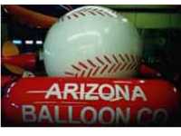 baseball helium balloons - giant helium and cold-air balloons available