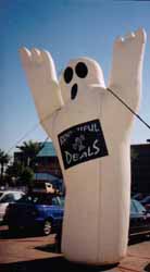 Giant Balloons - Ghost inflatables for Halloween