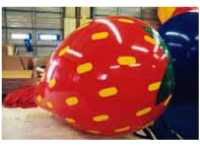strawberry helium balloons - great for fairs